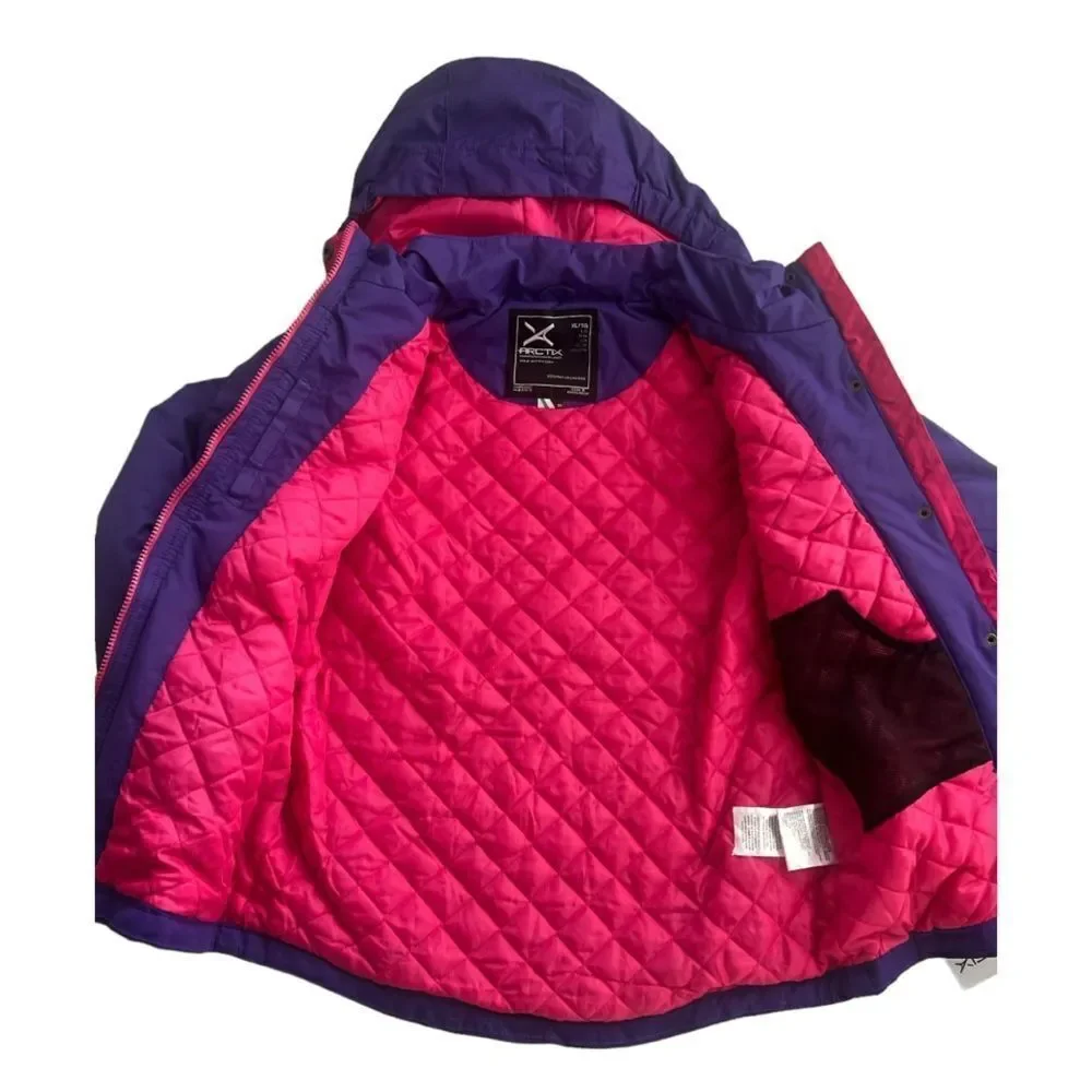 NWT ARCTIX Kids Jackalope Insulated Outdoor Purple Pink Winter Jacket size XL